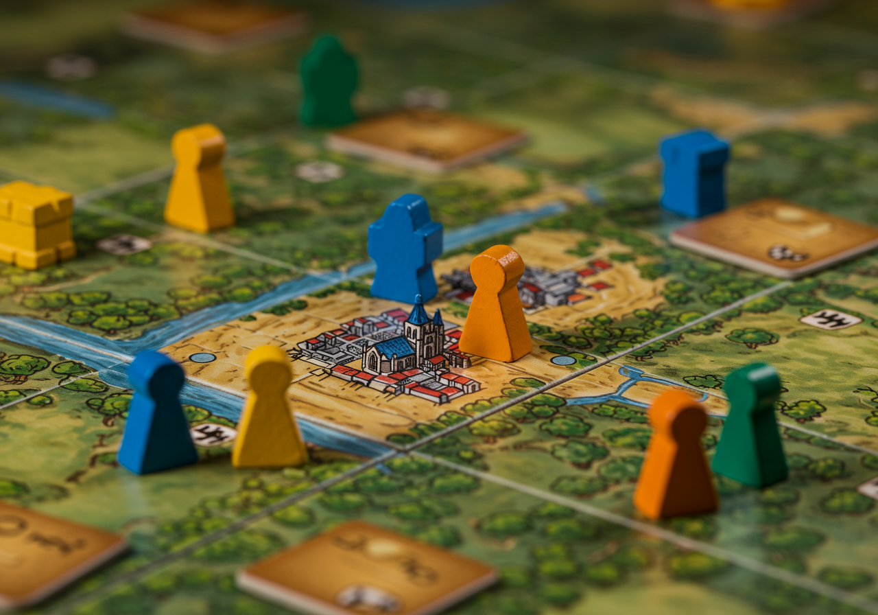 Carcassonne juego de mesa